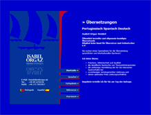 Tablet Screenshot of orgaz.de